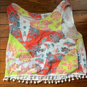 flowy tank top from raga with design